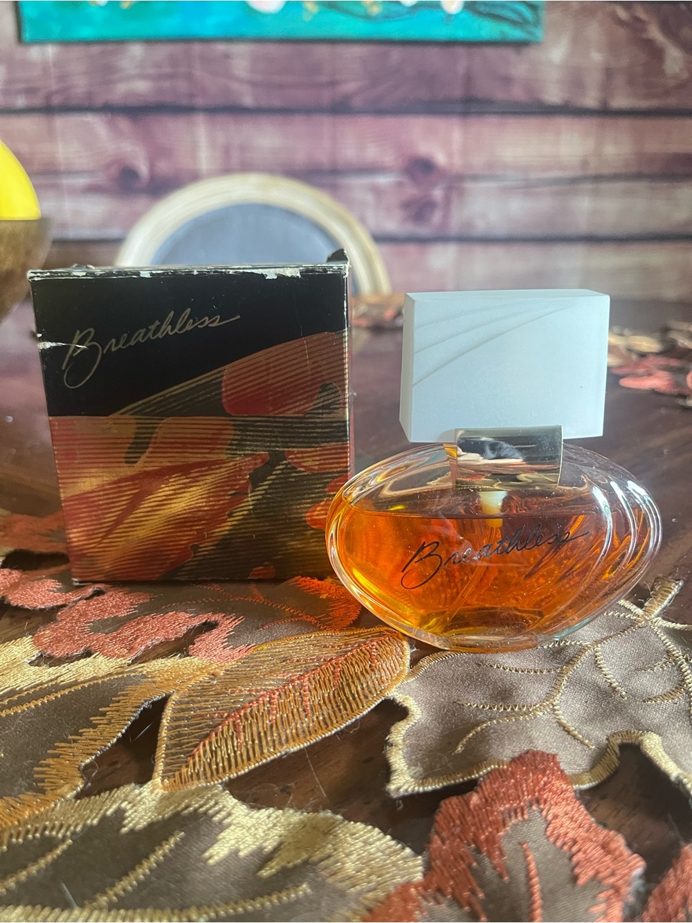 Avon Breathless Women's Perfume — Amber/White Accents